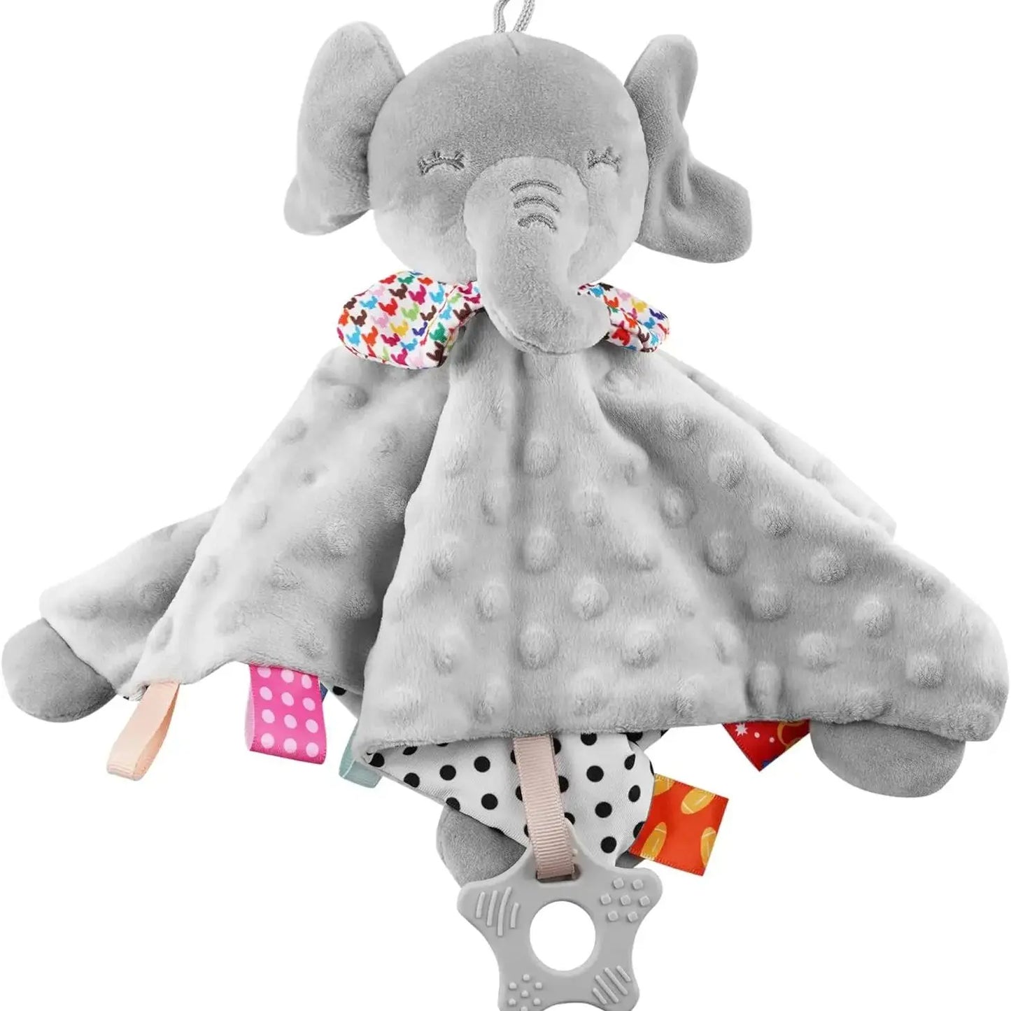 doudou bebe élphant gris