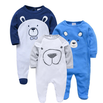 Grenouillère bébé ours