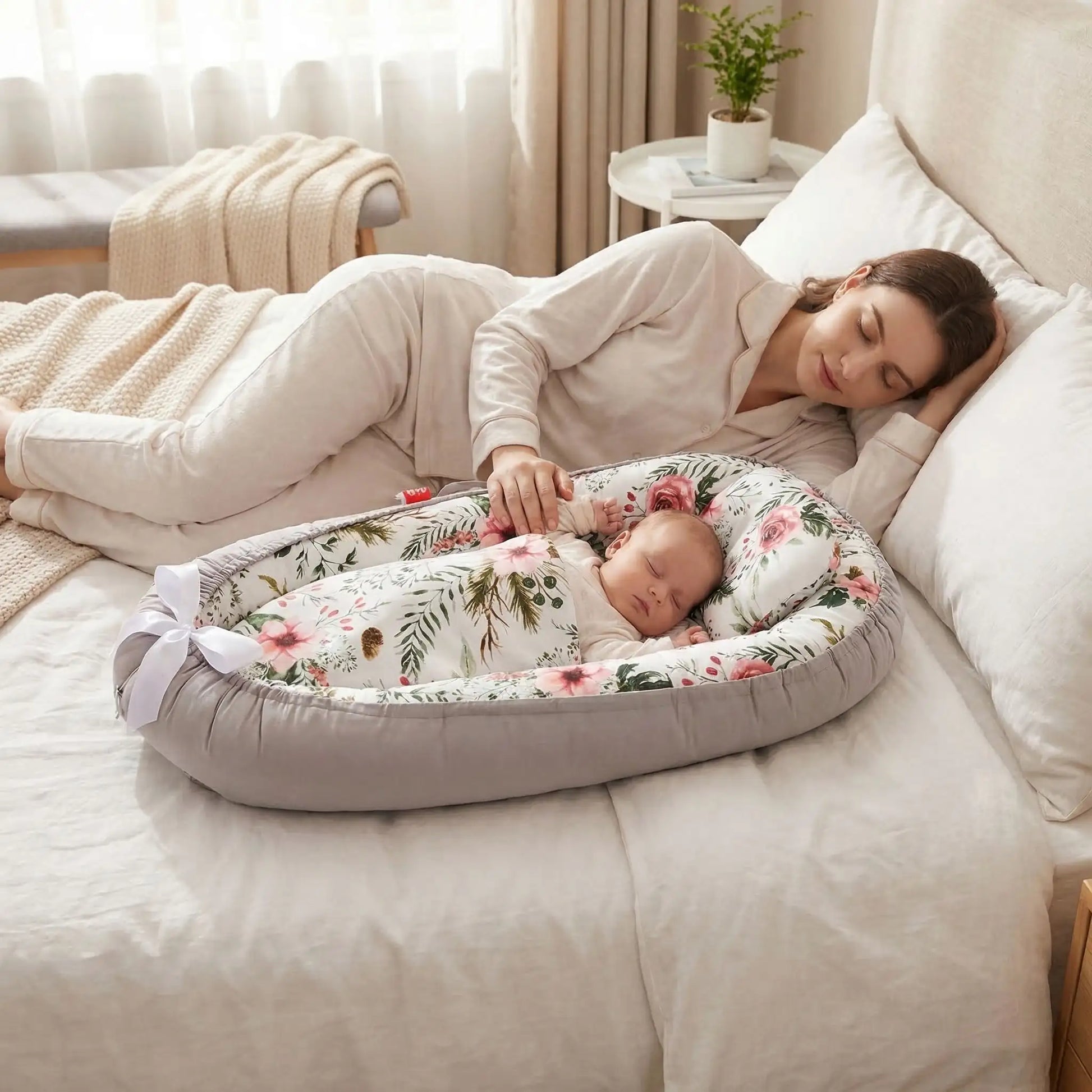 REDUCTEUR DE LIT POUR BEBE FLEUR PRATIQUE
