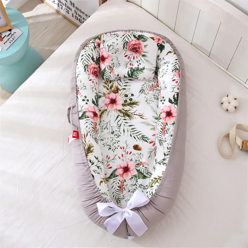 Réducteur de lit pour bebe fleur