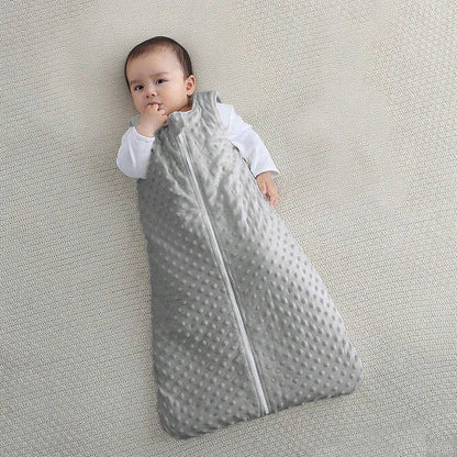 bebe gigoteuse polaire grise