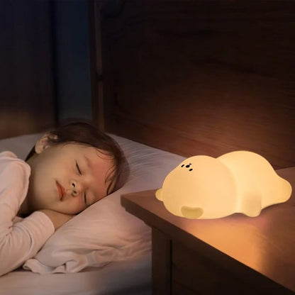 Bebe veilleuse ourson autonomie