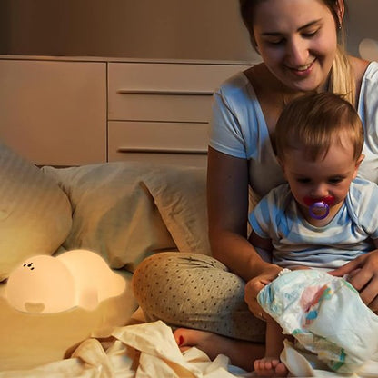 Bebe veilleuse ourson nomade