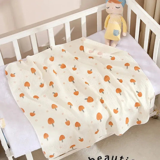 couverture bebe champignon
