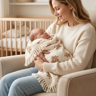 Couverture bébé douceur