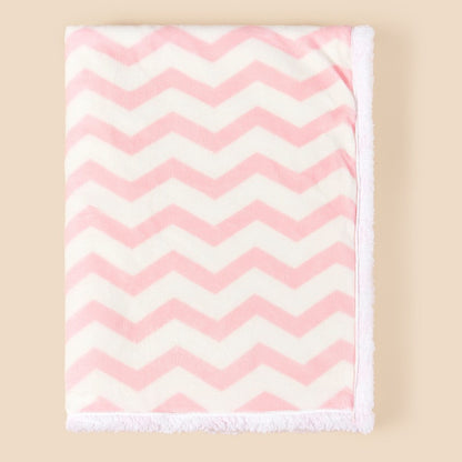 couverture bébé motif vague
