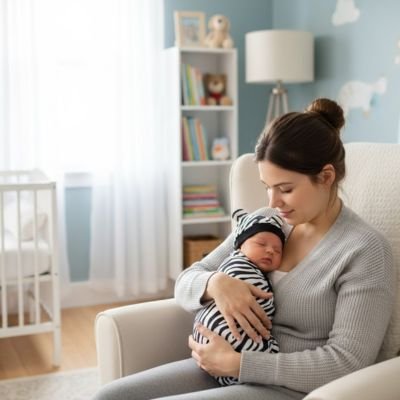 Couverture d emmaillotage sécurise bébé