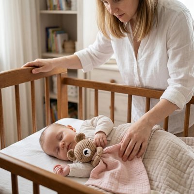 Doudou bebe compagnon de sommeil
