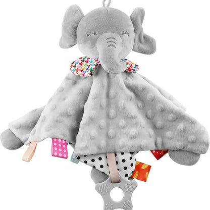 doudou bebe élphant gris
