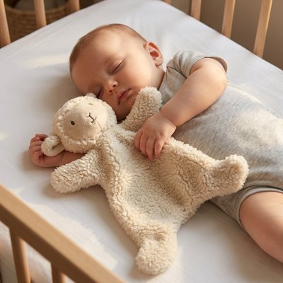 Doudou bebe nino rassurant