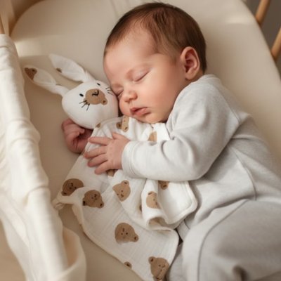 Doudou lapin nuits paisibles