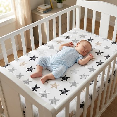 Drap housse lit bebe nettoyage pratique