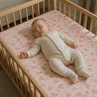 Drap housse lit bebe plusieurs motifs