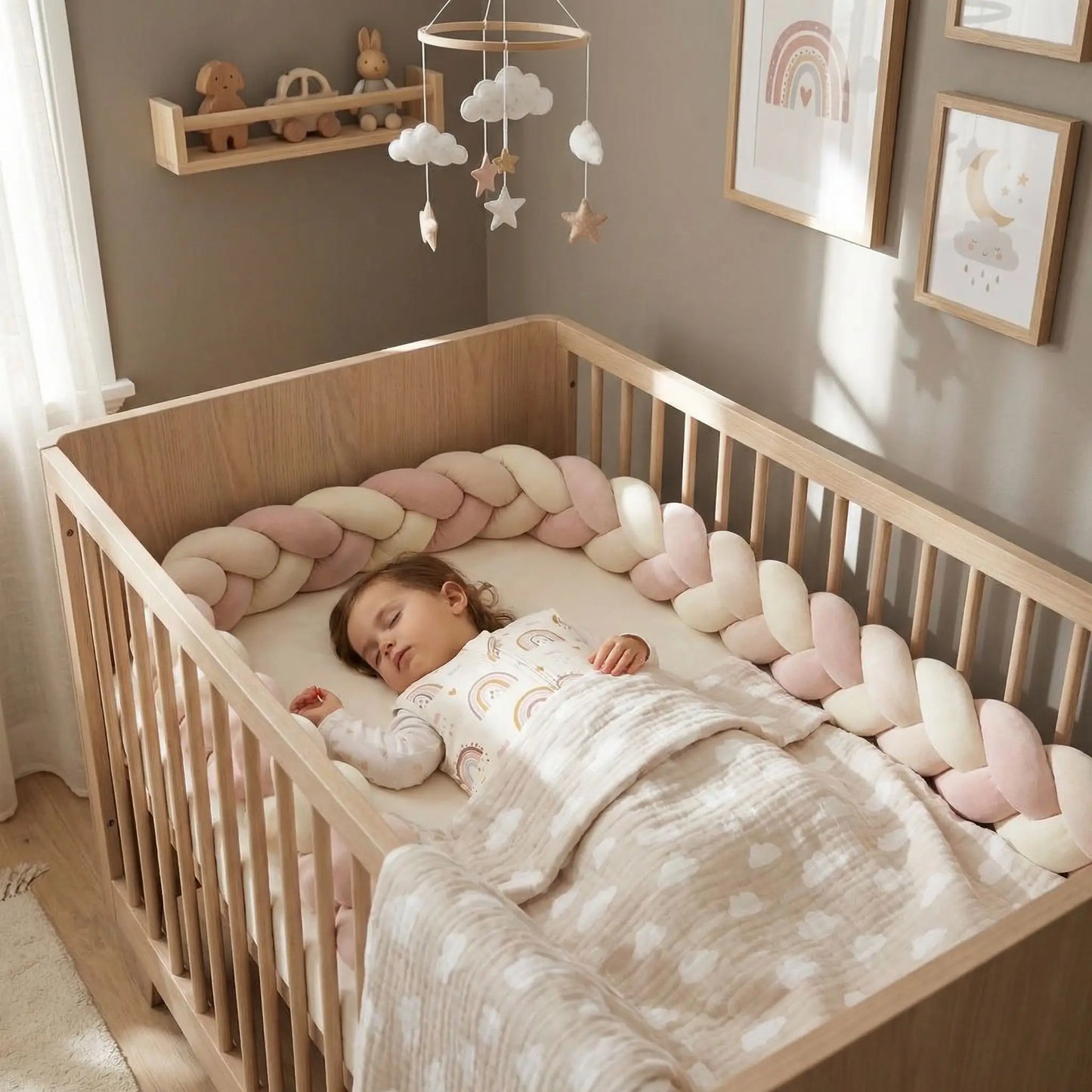 gigoteuse doux rêves fillette dort
