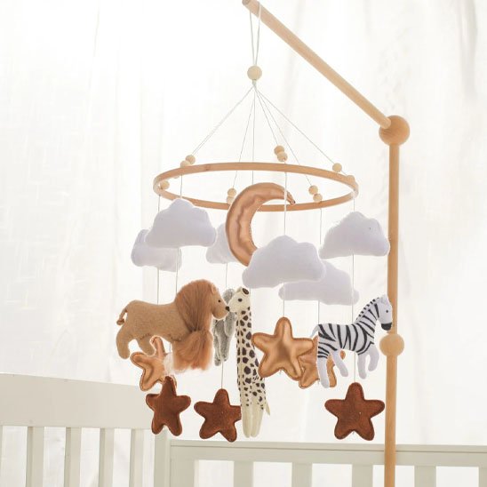 Mobile bébé suspension ajustable