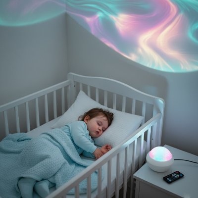 Projecteur veilleuse multicolore