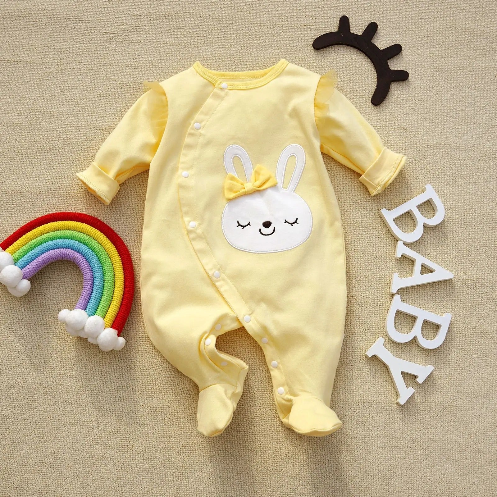 pyjama bébé fille lapin mignon douceur absolue