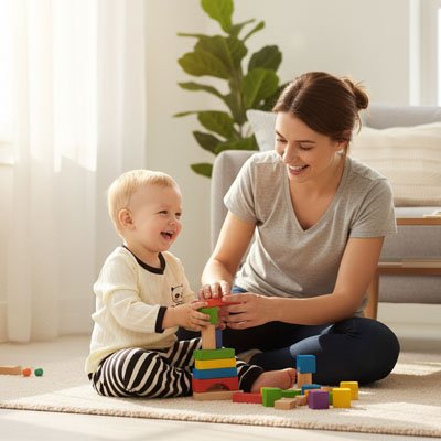 Pyjama bebe pantalon à rayures