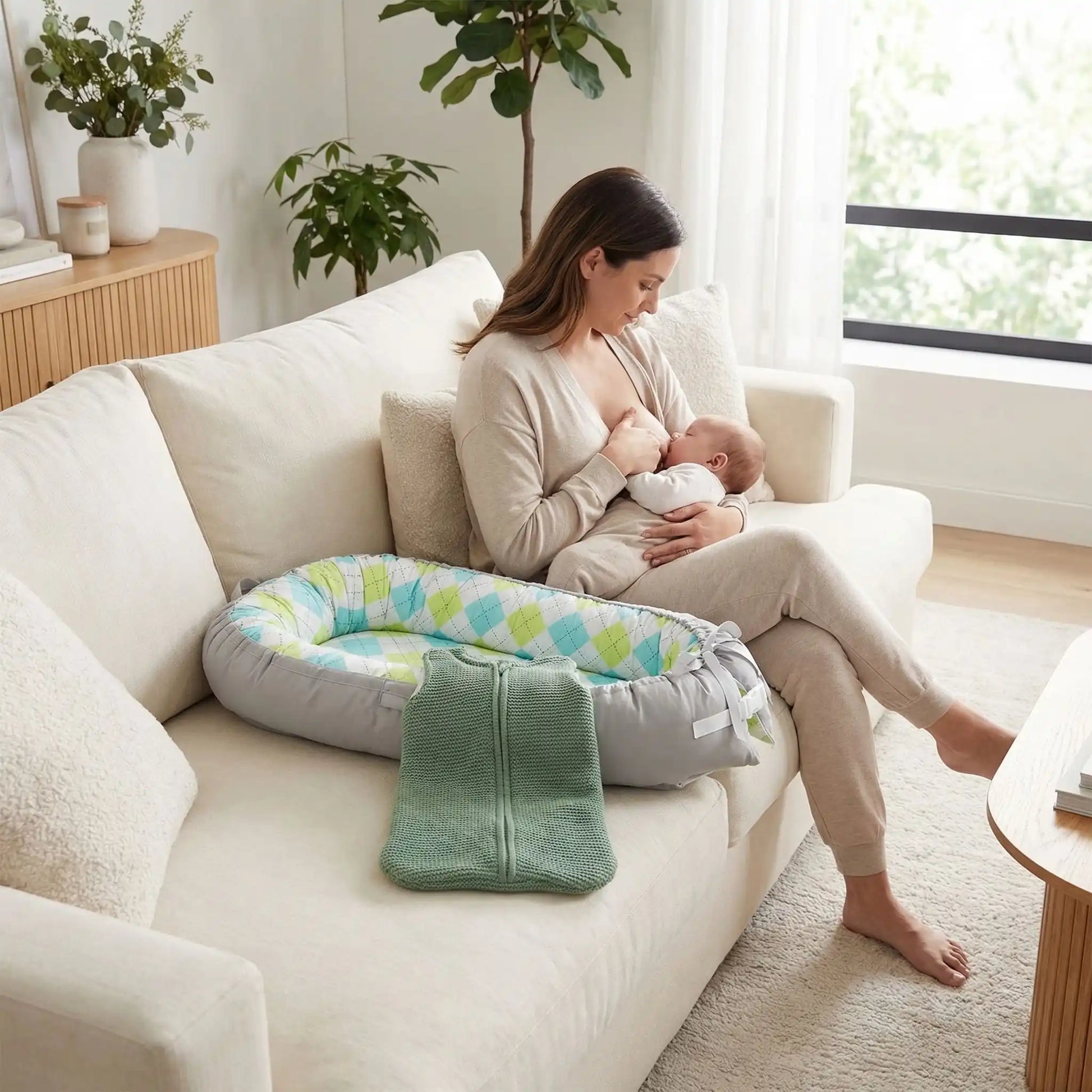 réducteur de lit bébé cocon maternel