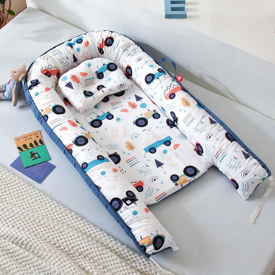 réducteur de lit bébé tracteur ouvert