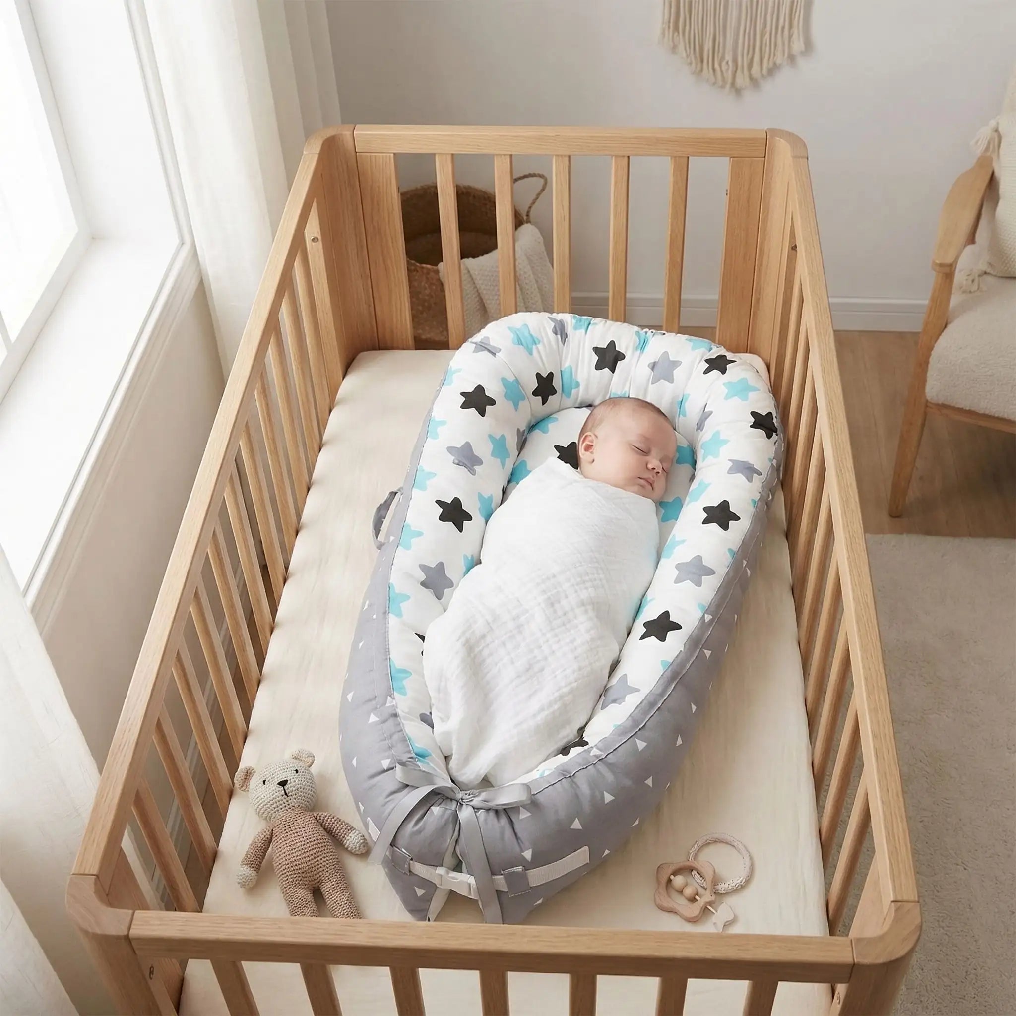 réducteur de lit pour bebe confortable
