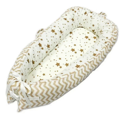 réducteur de lit pour bebe étoile beige