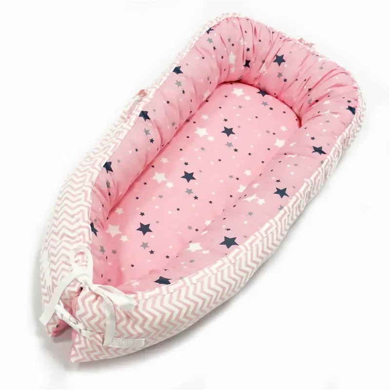 réducteur de lit pour bebe étoile rose