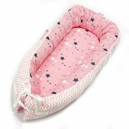réducteur de lit pour bebe étoile rose