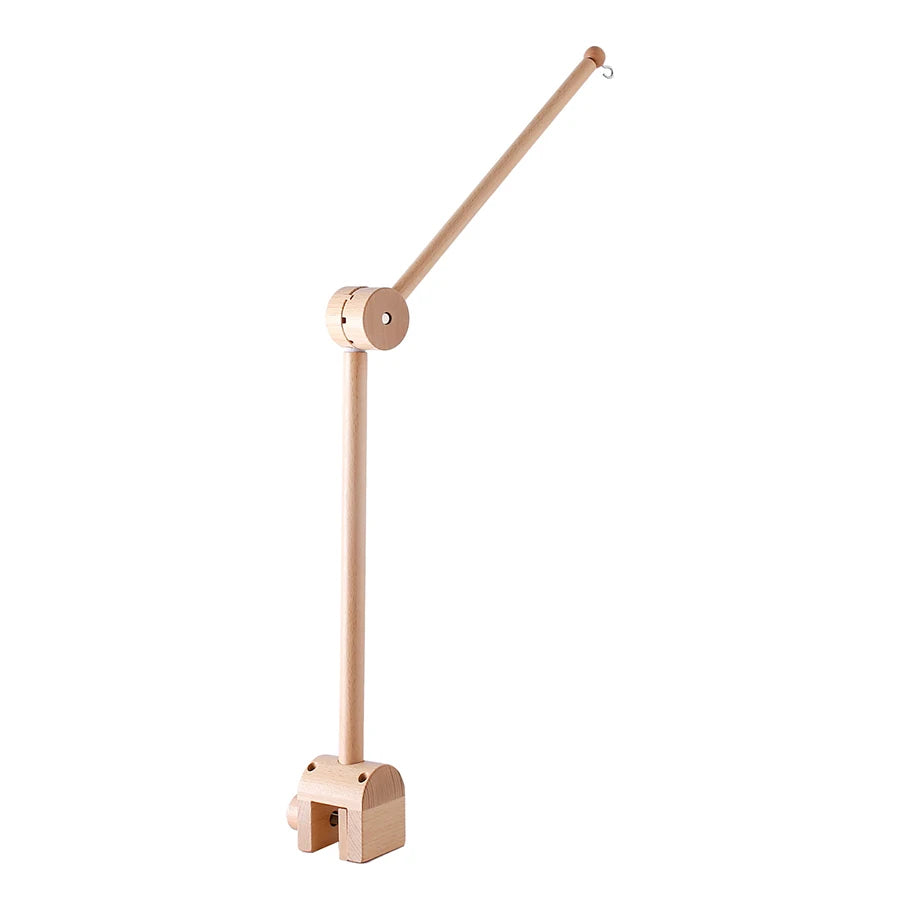 support rotatif en bois ajustable