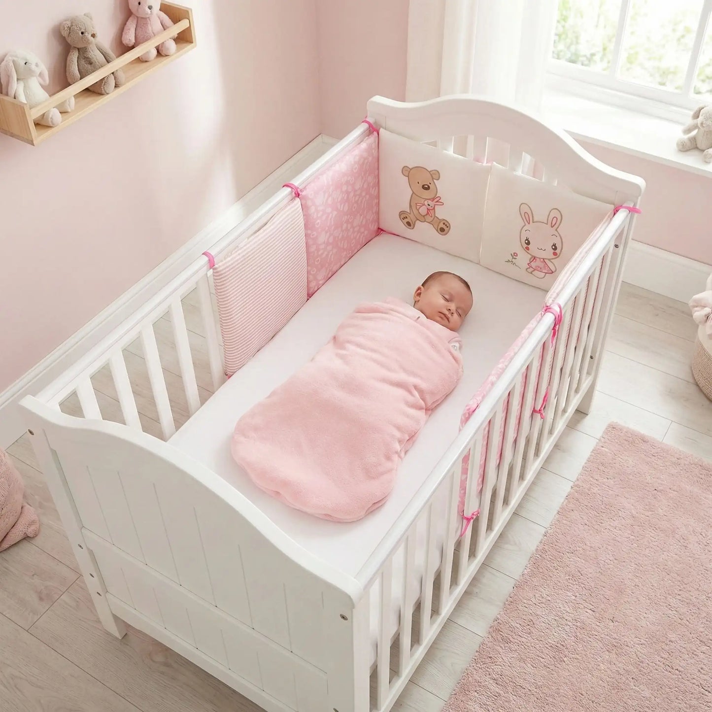 tour de lit dort bébé