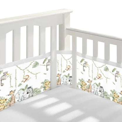 tour de lit respirant jungle