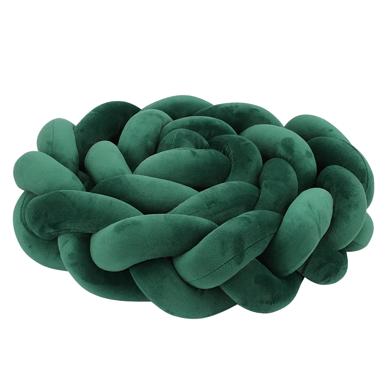 TRESSE DE LIT BEBE VERT FONCE