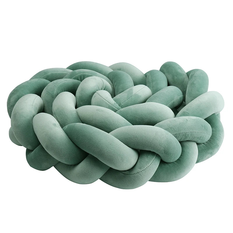 TRESSE DE LIT BEBE VERT PALE