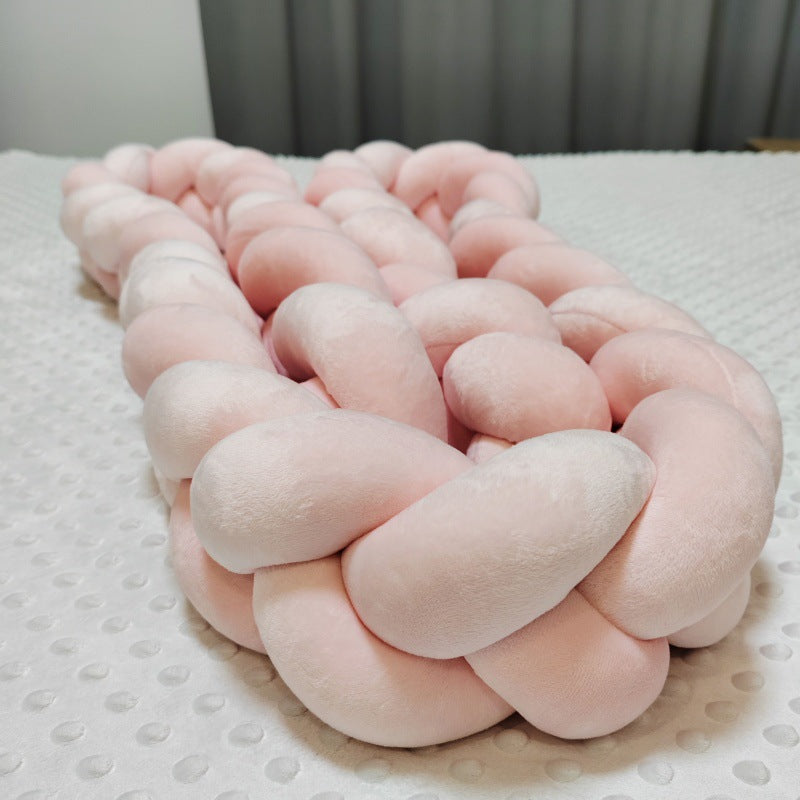 tresse de lit rose