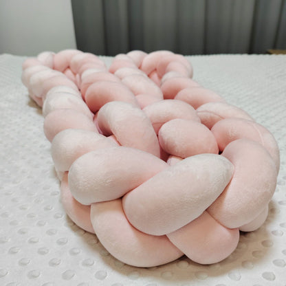 tresse de lit rose
