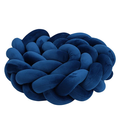 tresse de lit velours bleu marine 