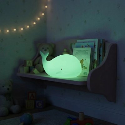 Veilleuse baleine design apaisant
