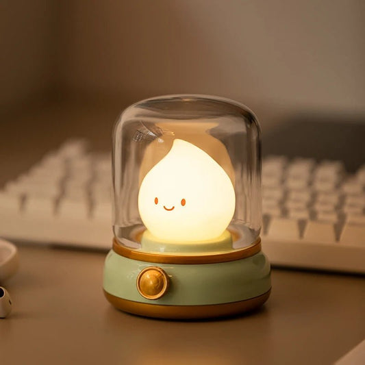 Veilleuse bébé flamme