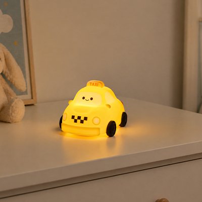 Veilleuse bebe taxi rechargeable
