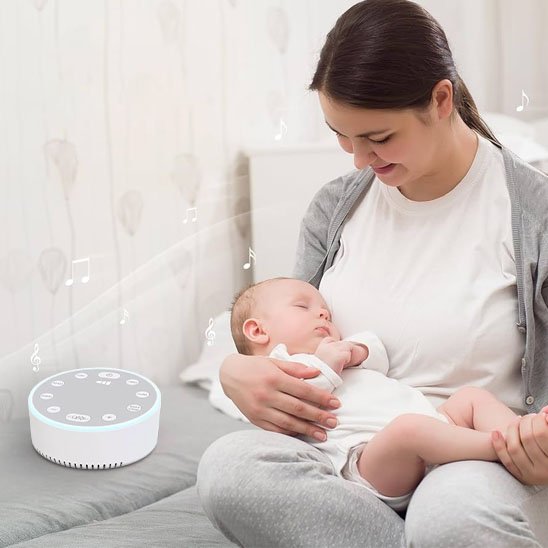 Veilleuse bruit blanc endort bébé