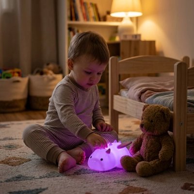 Veilleuse dragon led multicolore