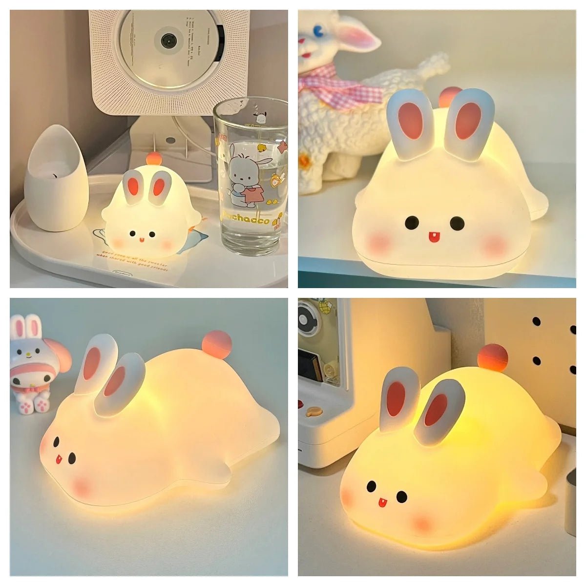 veilleuse lapin plusieurs intensités