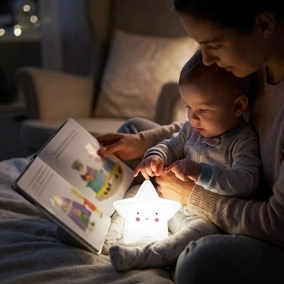 Veilleuse pour bebe étoile rechargeable