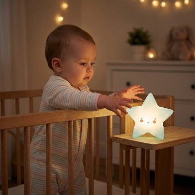 Veilleuse pour bebe étoile sans fil