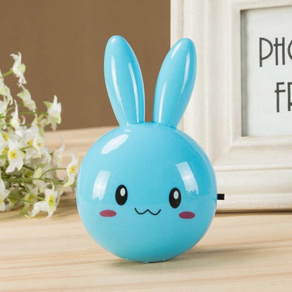 veilleuse prise lapin bleu