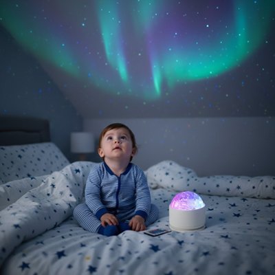 Veilleuse projection nomade