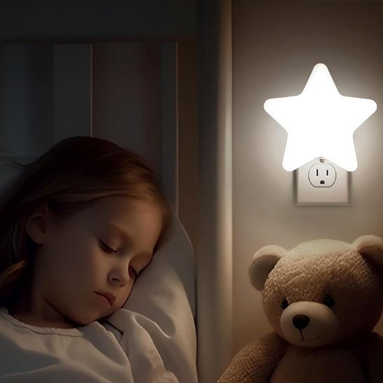 Veilleuse sur prise décorative