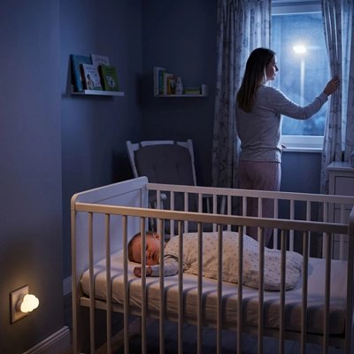 Veilleuse sur prise nuage faible consommation